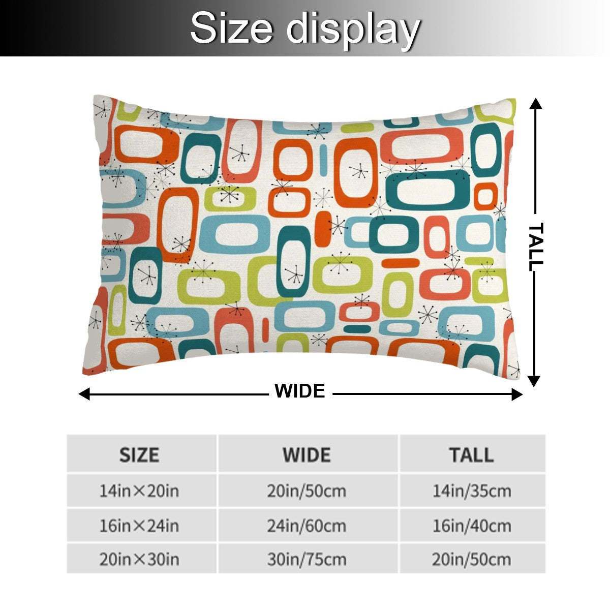 Mod Links Lumbar Pillow Cover