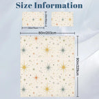 Atomic Starburst Mid-Century Modern Duvet Cover Set