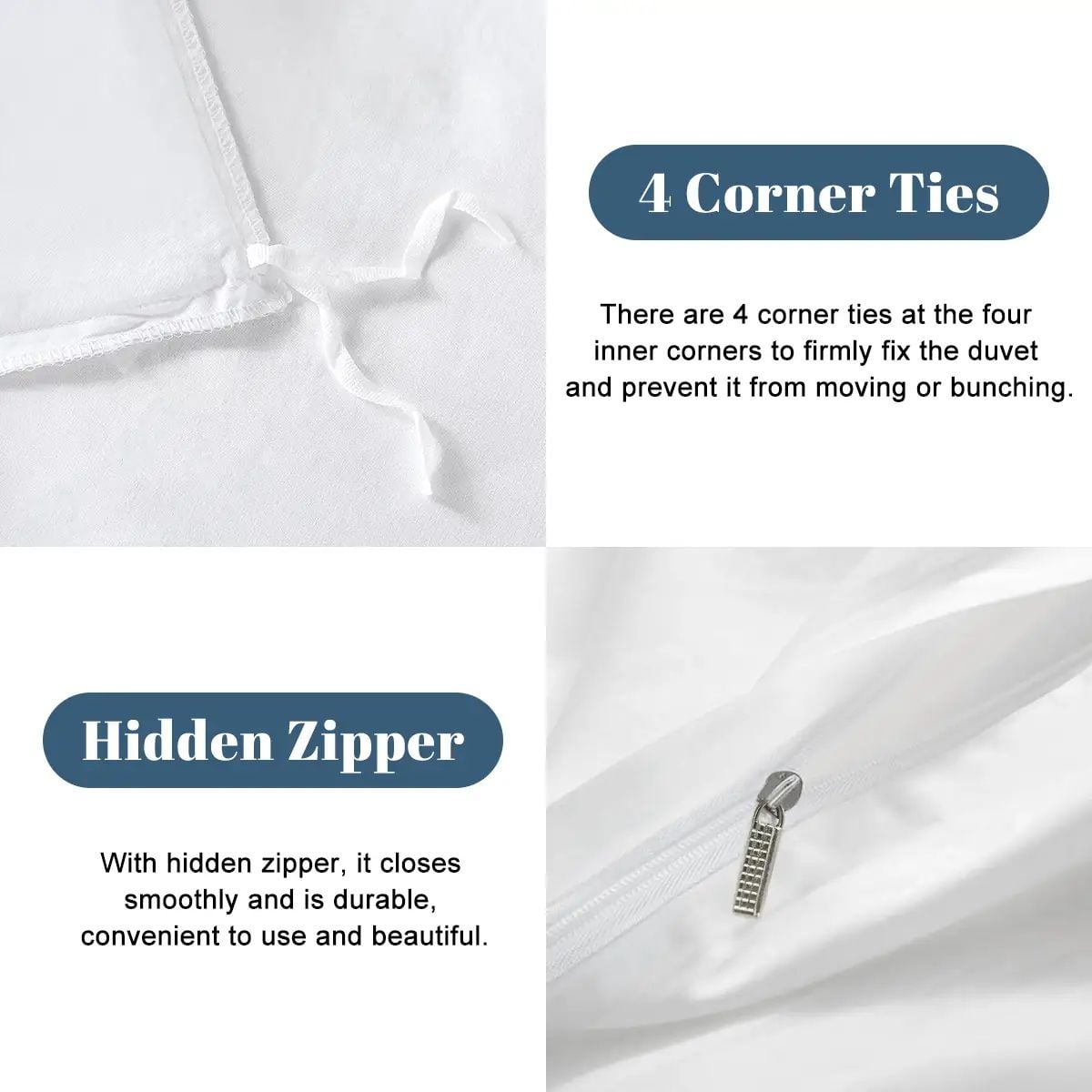 Mid-Century Modern Geometric Queen Duvet Cover Set