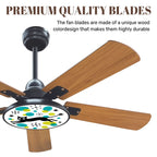 Atomic Cat 42-Inch Ceiling Fan with Light