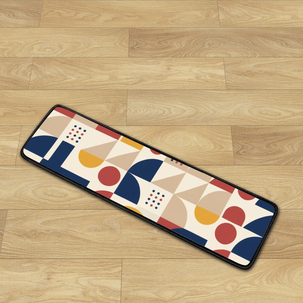 Bauhaus Geometric Non-Slip Stair Tread Set