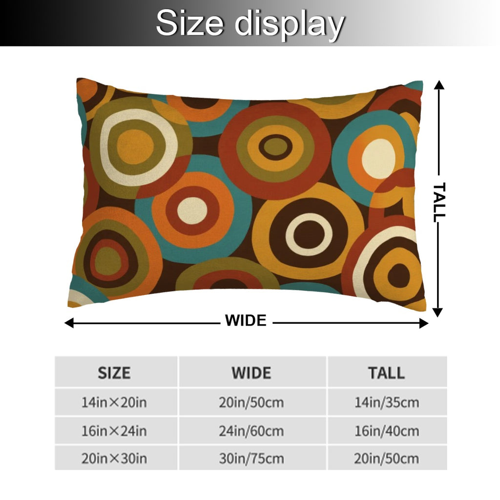 Retro Orbit Lumbar Pillow Cover