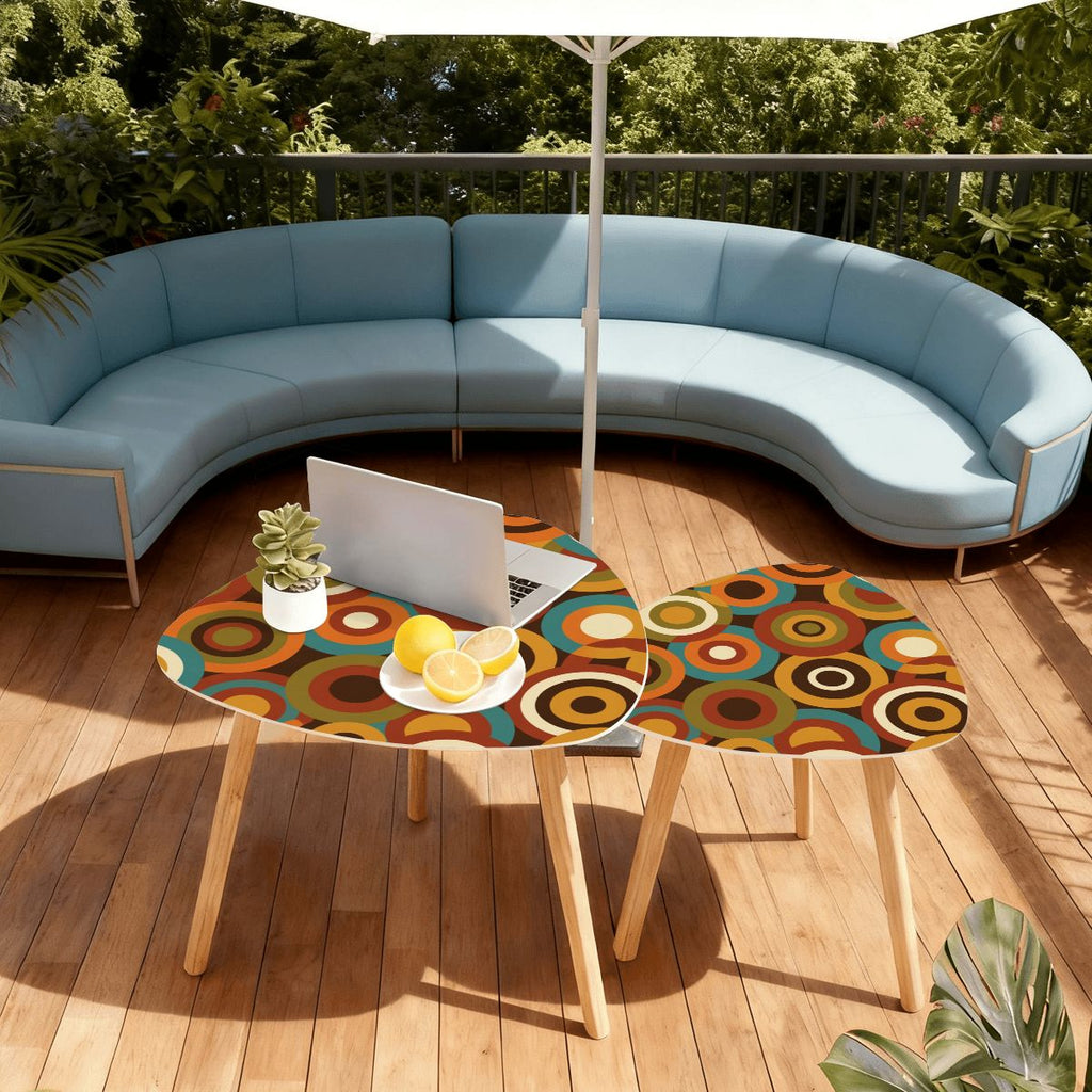 Mid-Century Modern Retro Orbit Nesting Tables