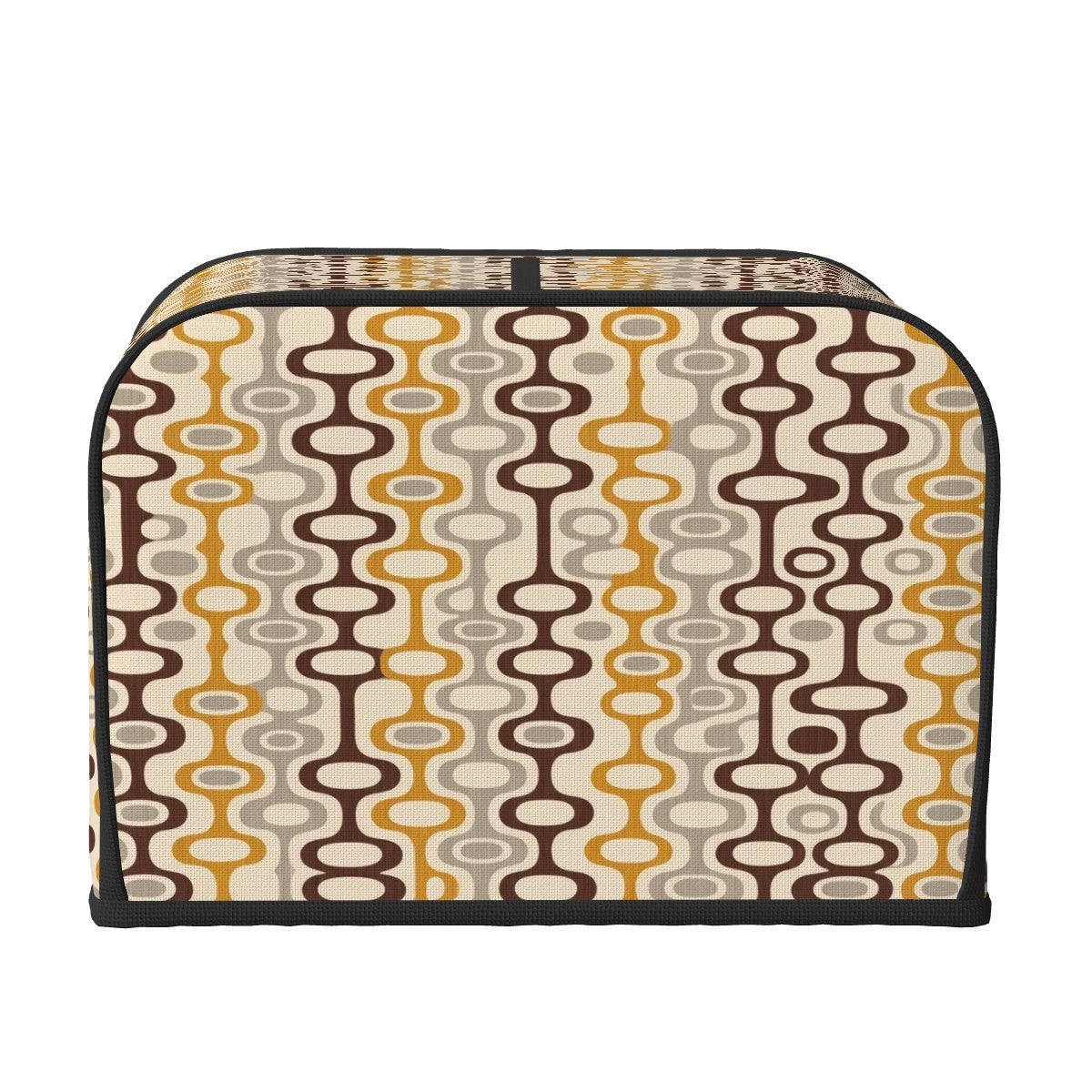 Mid-Century Modern Geometric 4-Slice Toaster Cover