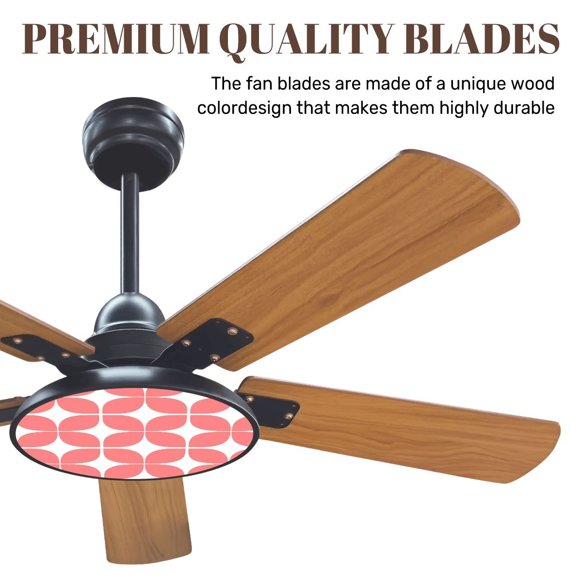Coral Atomic 42-Inch Ceiling Fan with Light