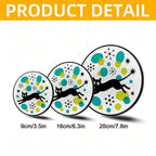 Atomic Cat Glass Window Suncatcher