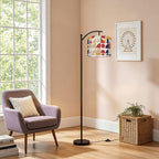 Bauhaus Geometric Arc Floor Lamp