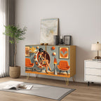 Mid-Century Lounge Storage Cabinet
