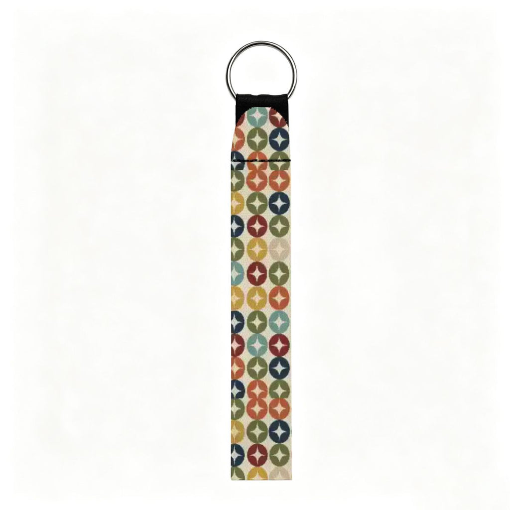 Atomic Starburst Wristlet Keychain