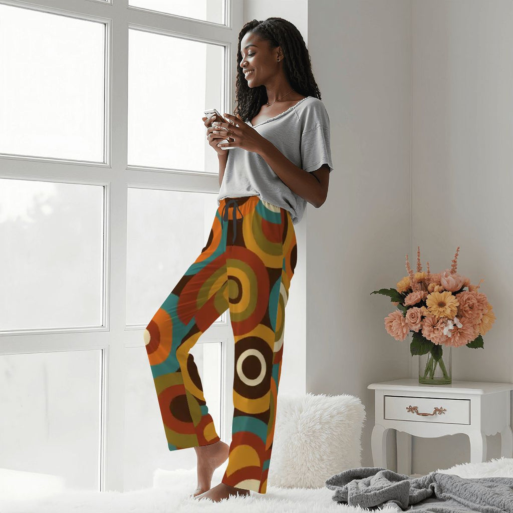 Atomic Orbit Mid-Century Modern Pajama Pants