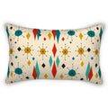Atomic Carnival Lumbar Pillow Cover