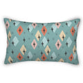 Atomic Starburst Lumbar Pillow Cover