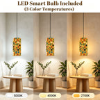 Confetti Dots Pendant Light | Mid-Century Modern Cylinder Ceiling Light