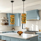Confetti Dots Pendant Light | Mid-Century Modern Cylinder Ceiling Light