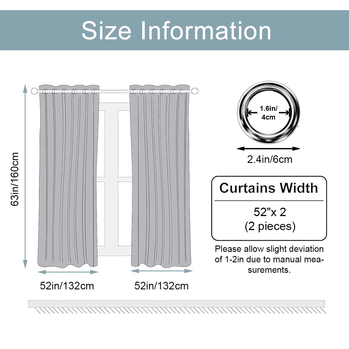 Mid-Century Modern Organic Geometric Blackout Curtains