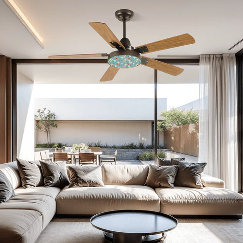 Aqua Atomic 42-Inch Ceiling Fan with Light