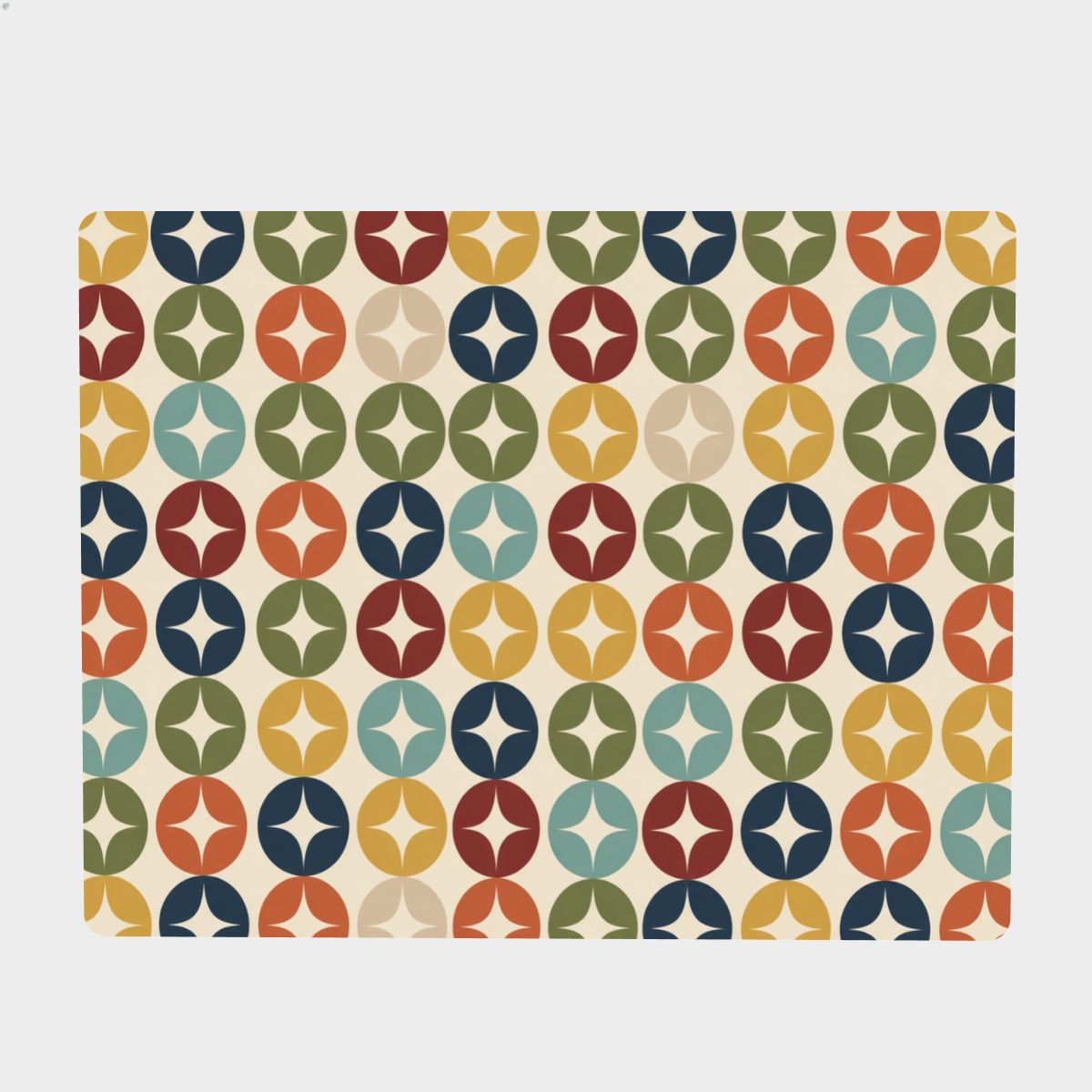 Atomic Starburst Microwave Top Mat