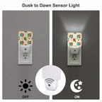 Mid-Century Modern Printed Plug-In Night Light