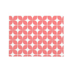 Atomic Coral Pebble Mid-Century Modern Tablecloth