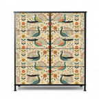 Peacock Garden Eight-Drawer Dresser