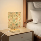 Mid-Century Modern Starburst Color-Changing Table Lamp