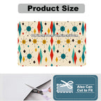 Mid-Century Modern Geometric Coffee Bar Mat