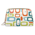Mid-Century Modern Retro Print Cosmetic Bag