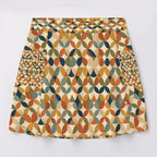 MCM-Era Geometric Print Tennis Skort