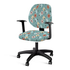 Mid-Century Modern Geometric Office Chair Cover