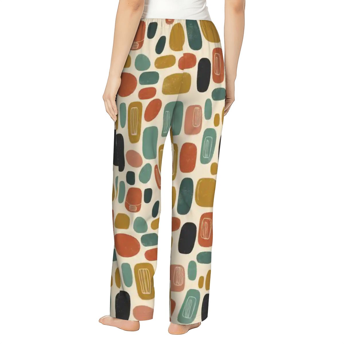 Atomic Pebble Mid-Century Modern Pajama Pants