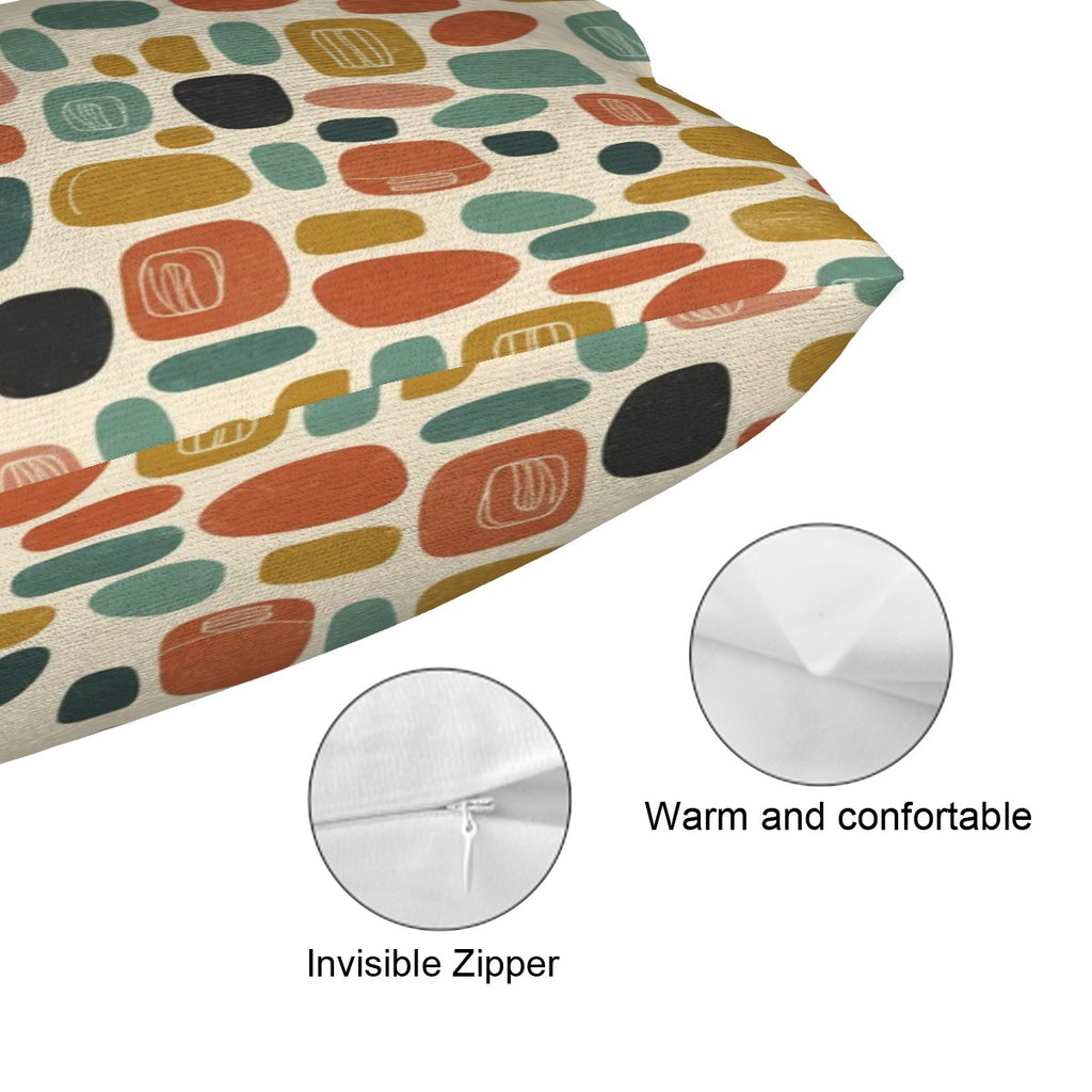 Mod Pebble Mosaic Lumbar Pillow Cover