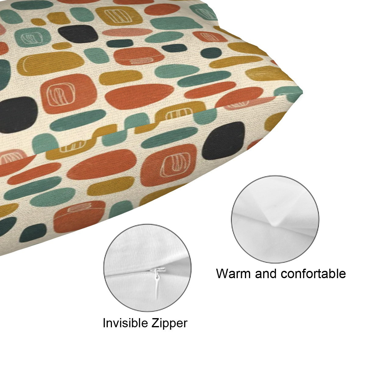 Mod Pebble Mosaic Lumbar Pillow Cover
