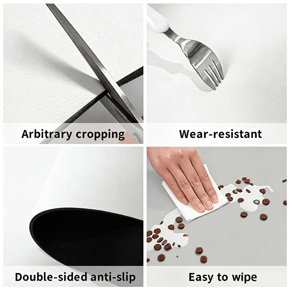 Atomic Dog Bone-Shaped Pet Feeding Mat