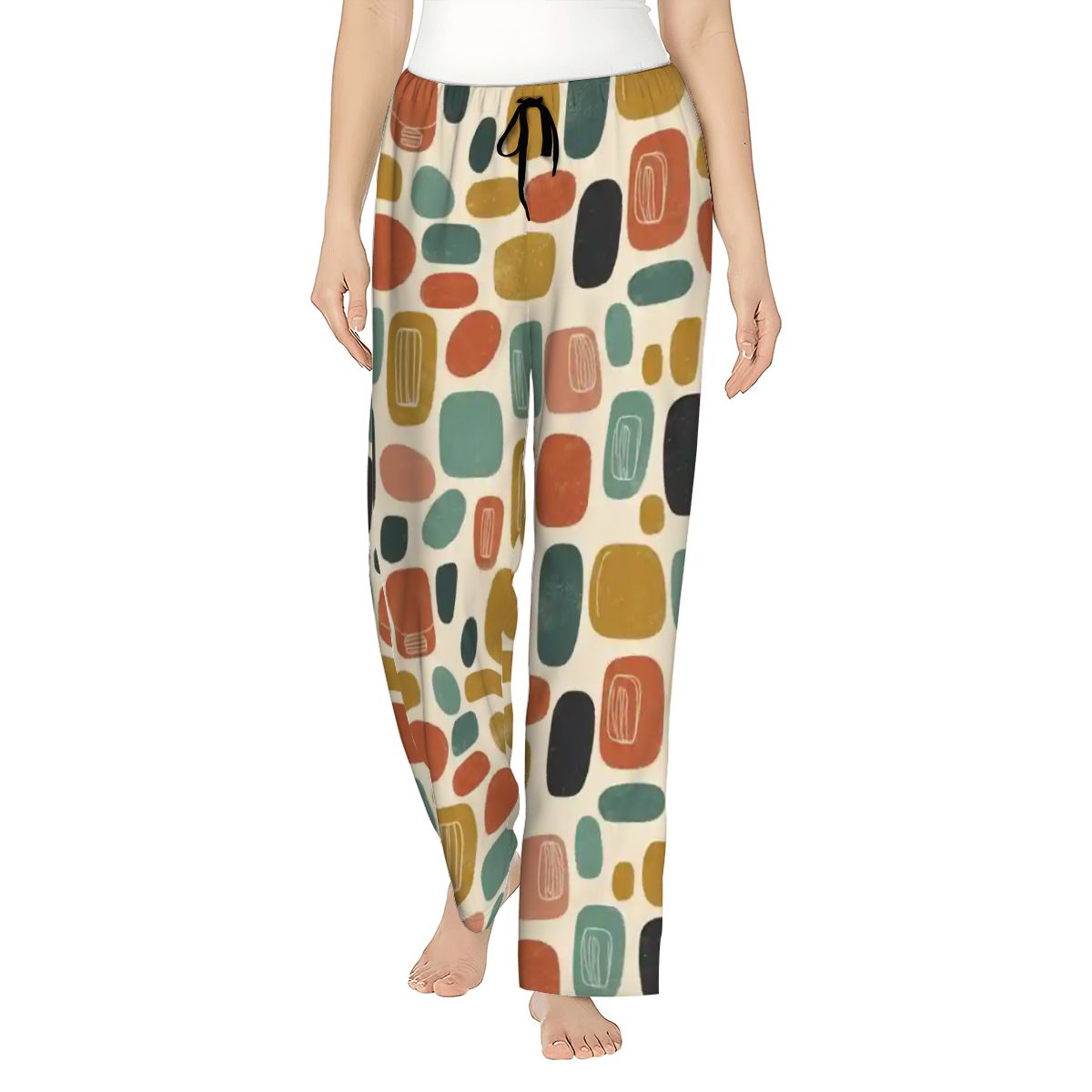 Atomic Pebble Mid-Century Modern Pajama Pants