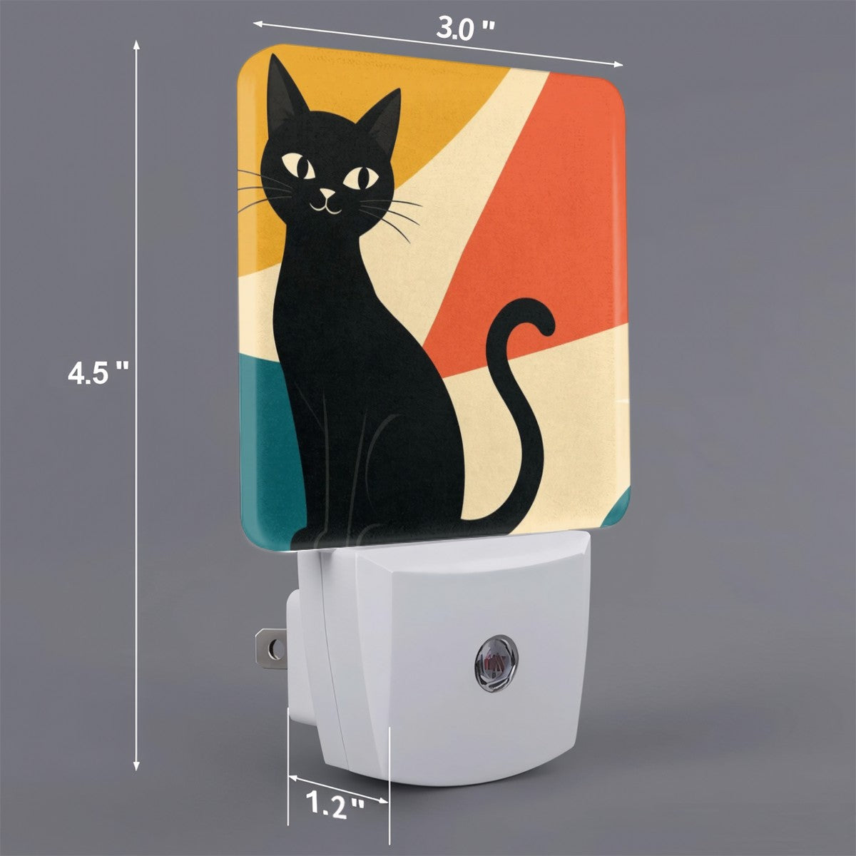 Atomic Cat Geometric Plug-In Night Light