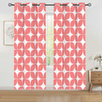 Atomic Pebble Mid-Century Modern Blackout Curtains