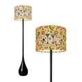 Mid-Century Modern Martini Glass Teardrop Floor Lamp
