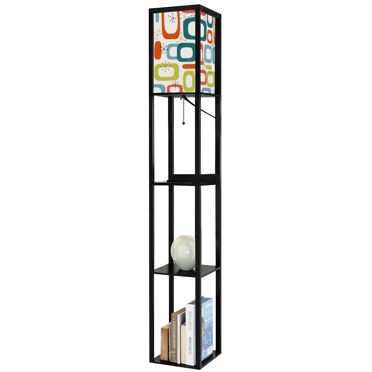 Mid-Century Modern Geometric Replacement Lampshades