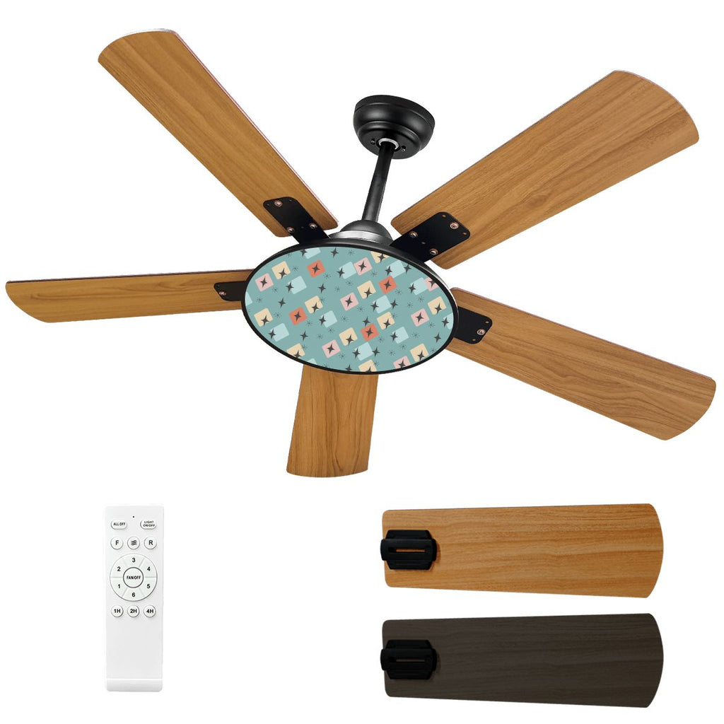 Aqua Atomic 42-Inch Ceiling Fan with Light