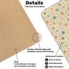 Mid-Century Modern Botanical Starburst Extended Mouse Pad