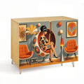 Mid-Century Lounge Storage Cabinet