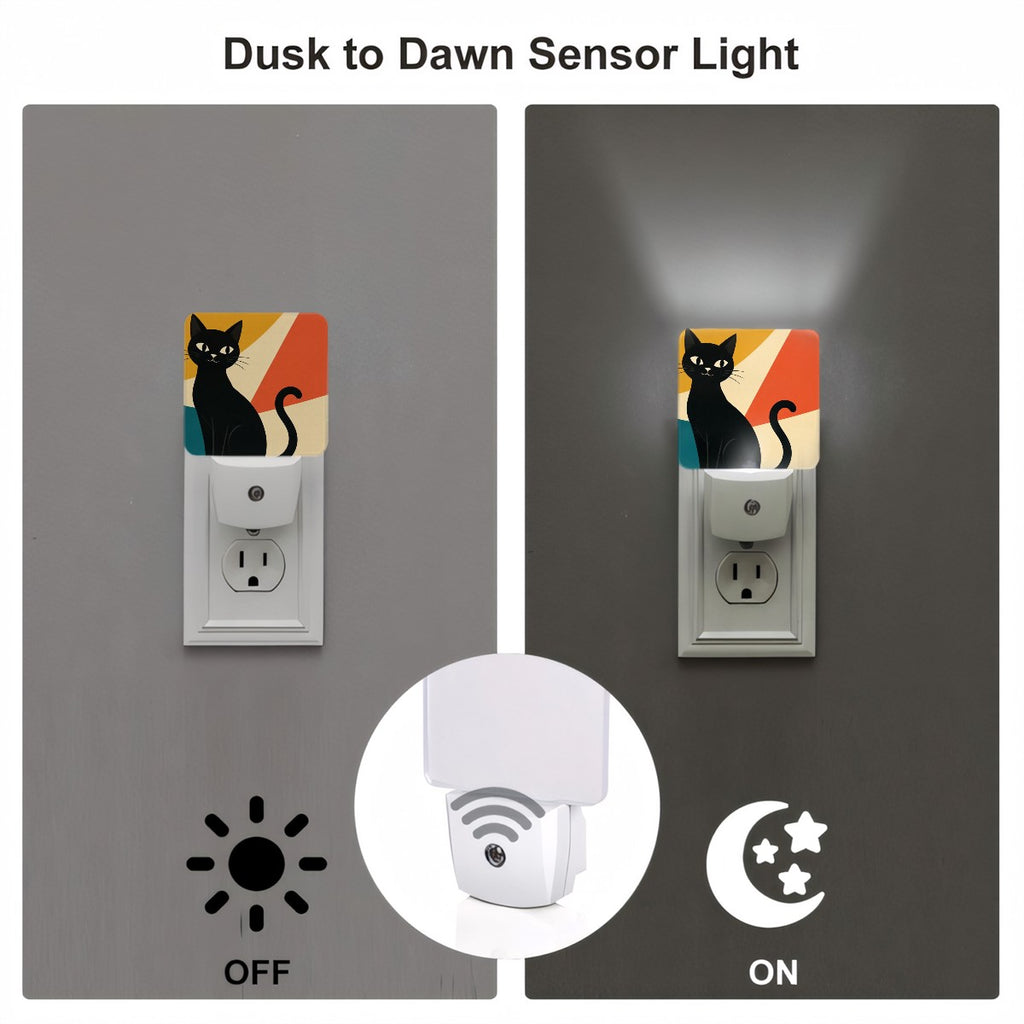 Atomic Cat Geometric Plug-In Night Light