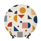 Bauhaus Geometric Ceramic Wall Plate