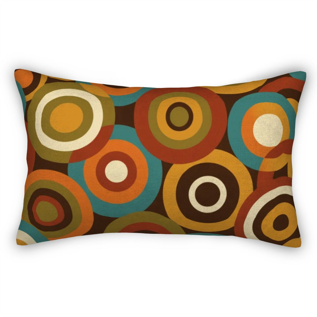 Retro Orbit Lumbar Pillow Cover