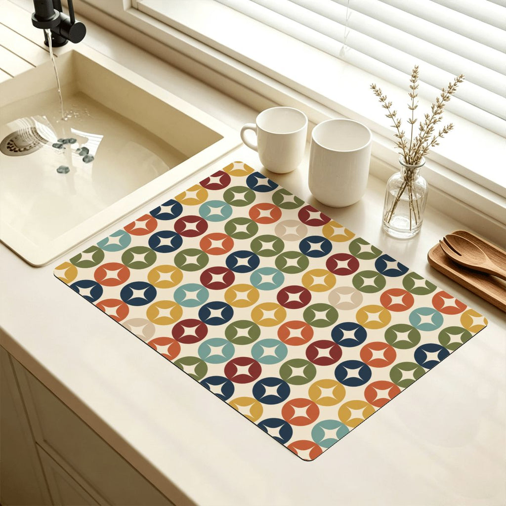Atomic Starburst Microwave Top Mat