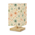 Mid-Century Modern Starburst Color-Changing Table Lamp