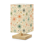 Mid-Century Modern Starburst Color-Changing Table Lamp