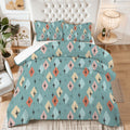 Mid-Century Modern Geometric King Comforter Set