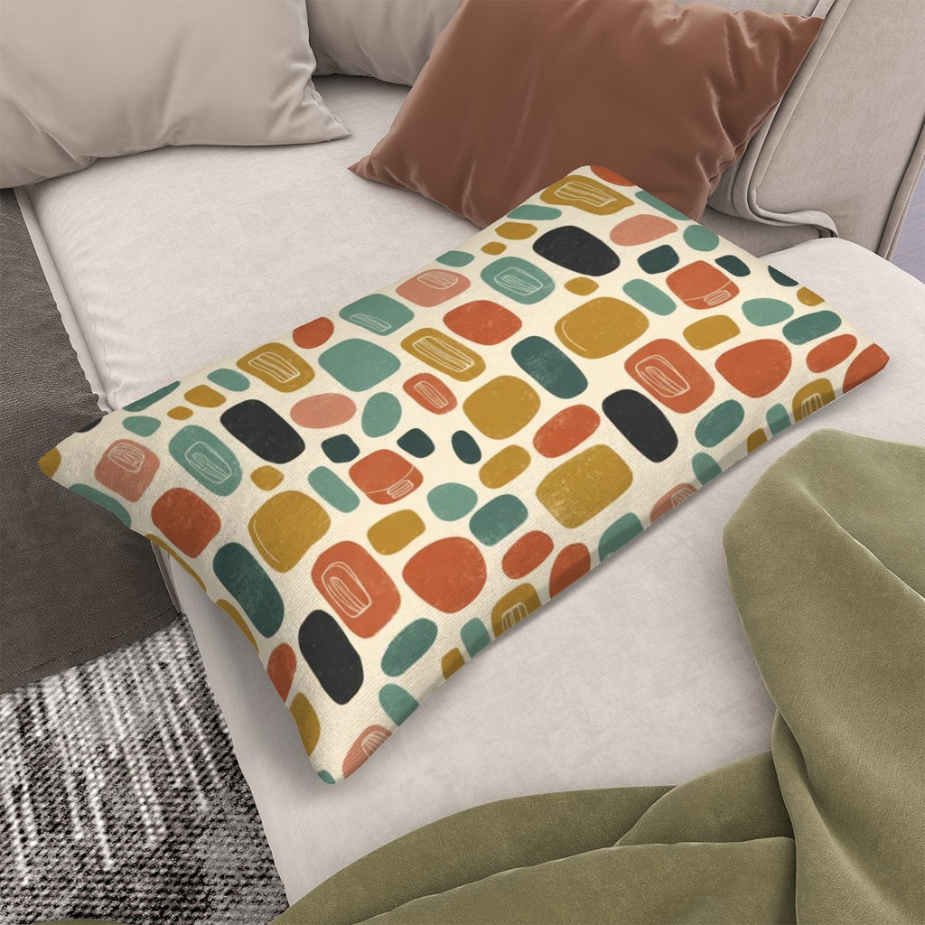 Mod Pebble Mosaic Lumbar Pillow Cover