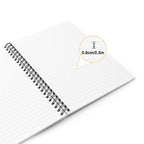 Mid-Century Modern Atomic Dog Spiral Notebook